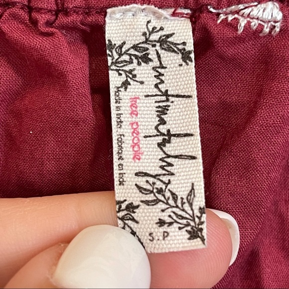 Free people intimately santorini red romper - Picture 7 of 7